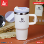 Stanley Quencher H2.O Tumbler With Handle 600ml - Off White