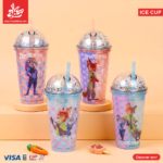 1Pc Random - Acrylic Ice Cup With Chalemoh - Zootopia
