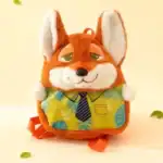 ⁦1Pc Random – Zootopia Furry Backpack For Kids⁩ - الصورة ⁦8⁩