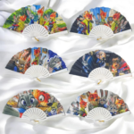 1Pc Random - Large Folding Hand Fan - Zootopia