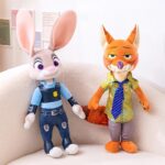 1Pc Random - Plush Doll Soft Zootopia - Nick & Judy - 40cm