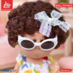 ⁦Hard Rubber Doll Potato With Music Barbie 22Cm - Style 8⁩ - الصورة ⁦2⁩