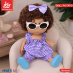 Hard Rubber Doll Potato With Music Barbie 22Cm - Style 9