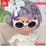 ⁦Hard Rubber Doll Potato With Music Barbie 22Cm - Style 17⁩ - الصورة ⁦2⁩