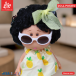 ⁦Hard Rubber Doll Potato With Music Barbie 22Cm - Style 18⁩ - الصورة ⁦2⁩