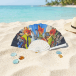 ⁦1Pc Random - Large Folding Hand Fan - Zootopia⁩ - الصورة ⁦6⁩
