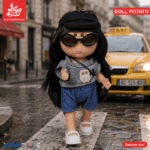 Hard Rubber Doll Potato With Music Barbie 22Cm - Style 16