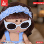⁦Hard Rubber Doll Potato With Music Barbie 22Cm - Style 15⁩ - الصورة ⁦2⁩