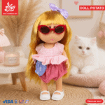 Hard Rubber Doll Potato With Music Barbie 22Cm - Style 13