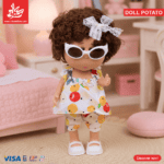 Hard Rubber Doll Potato With Music Barbie 22Cm - Style 8