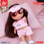 Hard Rubber Doll Potato With Music Barbie 22Cm - Style 3