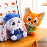 ⁦1Pc Random - Plush Doll Soft - Zootopia 30cm⁩ - الصورة ⁦5⁩