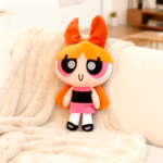 ⁦1Pc Random - Plush Doll Soft Powerpuff - 25cm⁩ - الصورة ⁦3⁩