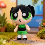 ⁦1Pc Random - Plush Doll Soft Powerpuff - 25cm⁩ - الصورة ⁦2⁩