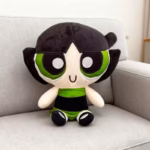 ⁦1Pc Random - Plush Doll Soft Powerpuff - 25cm⁩ - الصورة ⁦4⁩