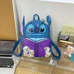 ⁦Fashion Original PU leather Bag - Stitch Duckies 3D Backpack⁩ - الصورة ⁦3⁩