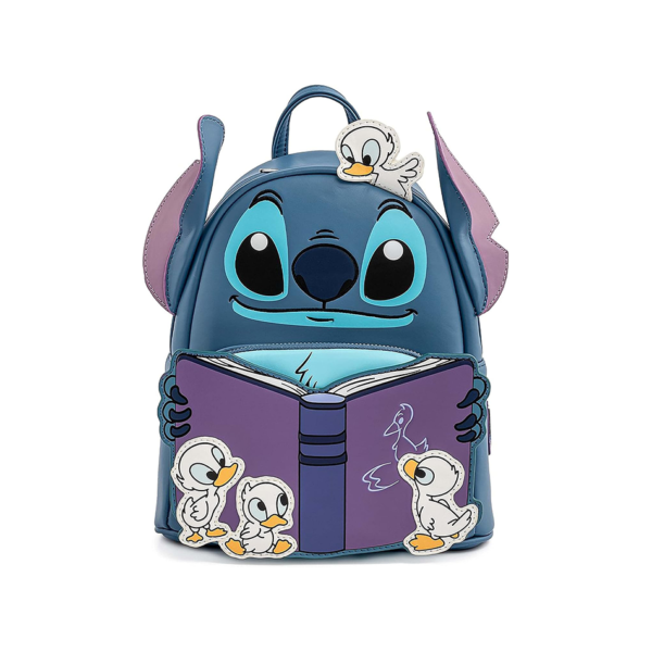 Fashion Original PU leather Bag - Stitch Duckies 3D Backpack