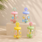 Glass Mug Tumbler with Lid and Straw - 850ml