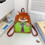 Fashion Original PU leather Bag - Zootopia Nick 3D Backpack