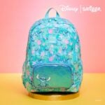 ⁦Smiggle Classic Backpack  17 Inches - Turquoise Stitch⁩ - الصورة ⁦2⁩