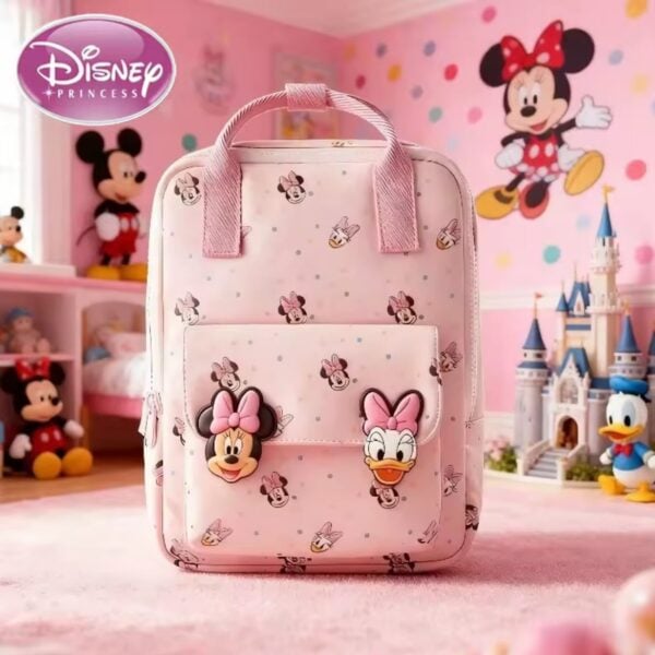 Backpack For Kids – Minnie & Daisy - Pink 28cm
