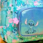 ⁦Smiggle Classic Backpack  17 Inches - Turquoise Stitch⁩ - الصورة ⁦5⁩