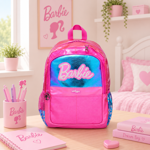 Smiggle Classic Backpack  17 Inches - Barbie