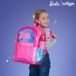 ⁦Smiggle Classic Backpack  17 Inches - Barbie⁩ - الصورة ⁦8⁩