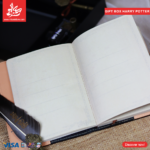 ⁦Gift Box Harry Potter Writing and PU Leather Notebook A5 With Lock - Green⁩ - الصورة ⁦6⁩