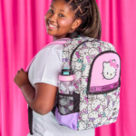 ⁦Smiggle Classic Backpack  17 Inches - Kitty⁩ - الصورة ⁦8⁩
