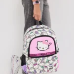 ⁦Smiggle Classic Backpack  17 Inches - Kitty⁩ - الصورة ⁦6⁩