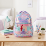 ⁦Smiggle Classic Backpack  17 Inches - Mermaid⁩ - الصورة ⁦7⁩