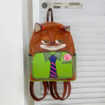 ⁦Fashion Original PU leather Bag - Zootopia Nick 3D Backpack⁩ - الصورة ⁦4⁩