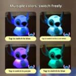 ⁦3D Soft Silicone Night Light MultiColor - Stitch⁩ - الصورة ⁦4⁩