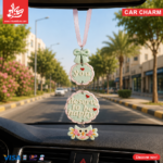 Polymer Clay Swinging Car Charm - Deserve Happy