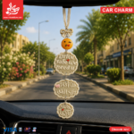 Polymer Clay Swinging Car Charm - Drive Safe We Need U