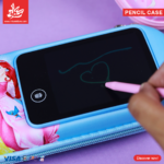 ⁦1Pc Random - 3D Pencil Case with Built-in LCD Writing Tablet - Stitch⁩ - الصورة ⁦2⁩