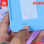 ⁦1Pc Random - 3D Pencil Case with Built-in LCD Writing Tablet - Stitch⁩ - الصورة ⁦5⁩