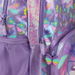 ⁦Smiggle Classic Backpack  17 Inches - Butterfly⁩ - الصورة ⁦5⁩