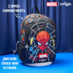 ⁦Smiggle Classic Backpack  17 Inches - Spider Man⁩ - الصورة ⁦5⁩