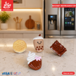 ⁦1Pc Random Polymer Clay - Fridge Magnet - Sweets⁩ - الصورة ⁦2⁩