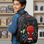⁦Smiggle Classic Backpack  17 Inches - Spider Man⁩ - الصورة ⁦9⁩
