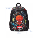 ⁦Smiggle Classic Backpack  17 Inches - Spider Man⁩ - الصورة ⁦15⁩