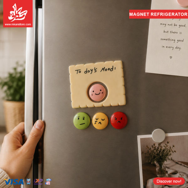 1Pc Random Polymer Clay - Fridge Magnet - Mood Emoji