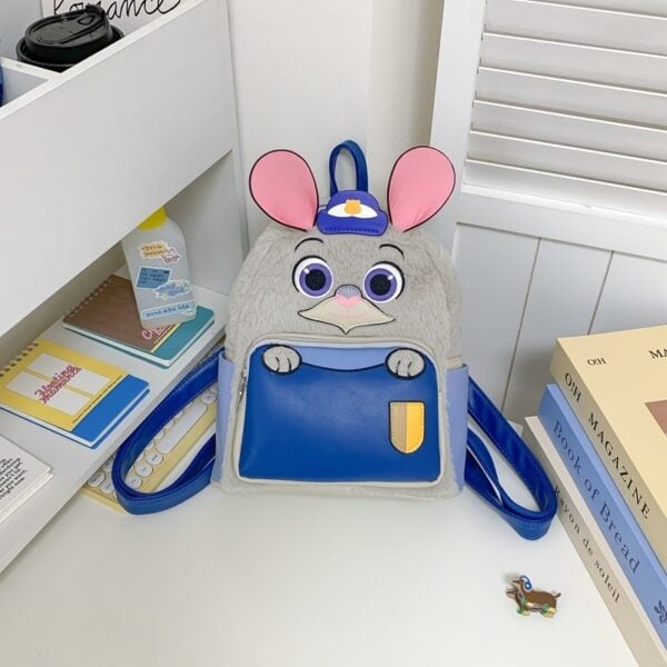Fashion Original PU leather Bag - Zootopia Judy 3D Backpack