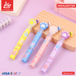 1Pc Random Highlighter Pen 3 Colors – Cat