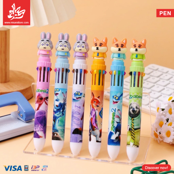Colors Ballpoint Pen - Zootopia