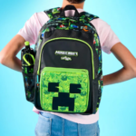 ⁦Smiggle Classic Backpack  17 Inches - Minecraft⁩ - الصورة ⁦8⁩