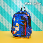 ⁦Smiggle Classic Backpack  17 Inches - Sonic⁩ - الصورة ⁦5⁩