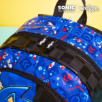 ⁦Smiggle Classic Backpack  17 Inches - Sonic⁩ - الصورة ⁦4⁩